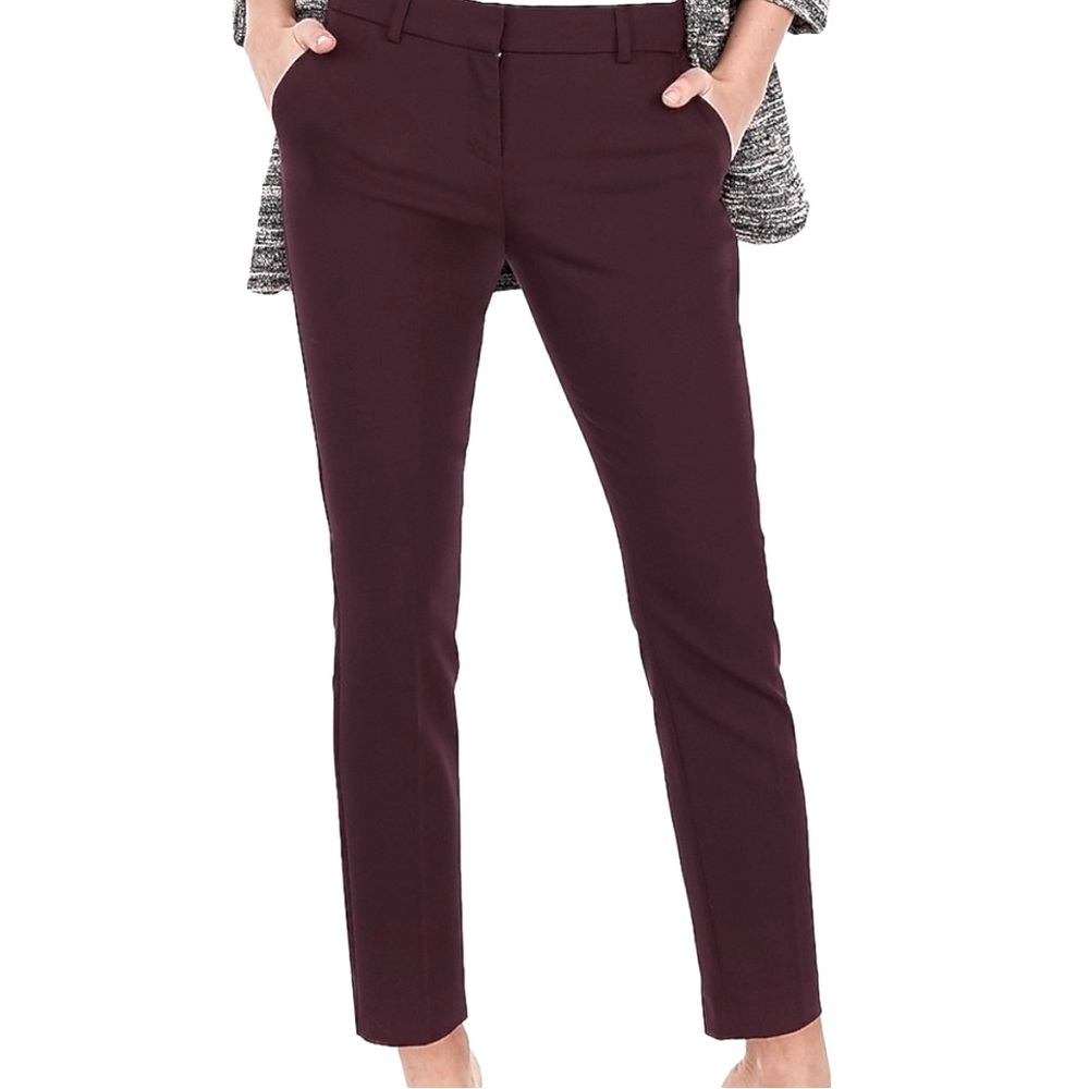 express columnist ankle mid rise stretch size 2R